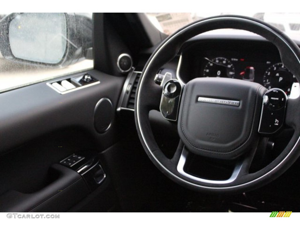 2020 Range Rover Sport HST - Indus Silver Metallic / Ebony/Ebony photo #27