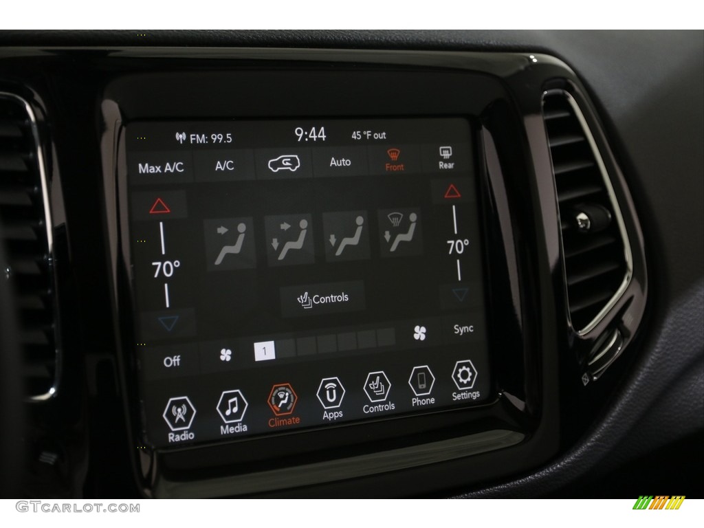 2020 Compass Limted 4x4 - Granite Crystal Metallic / Black photo #13