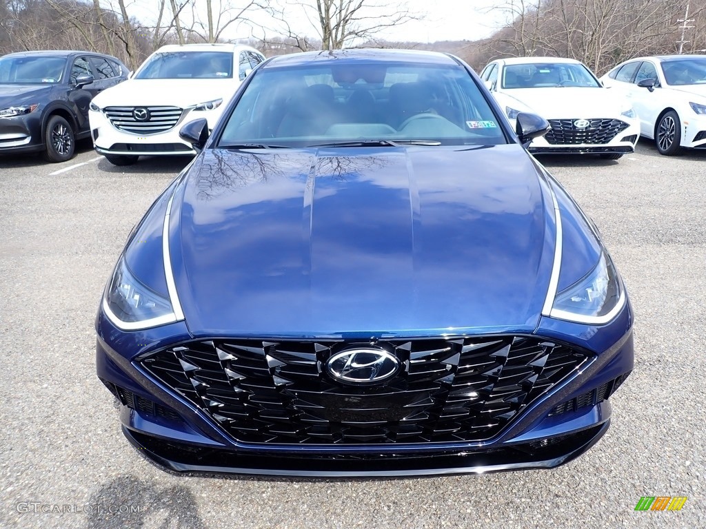 2020 Sonata SEL Plus - Stormy Sea / Black photo #4