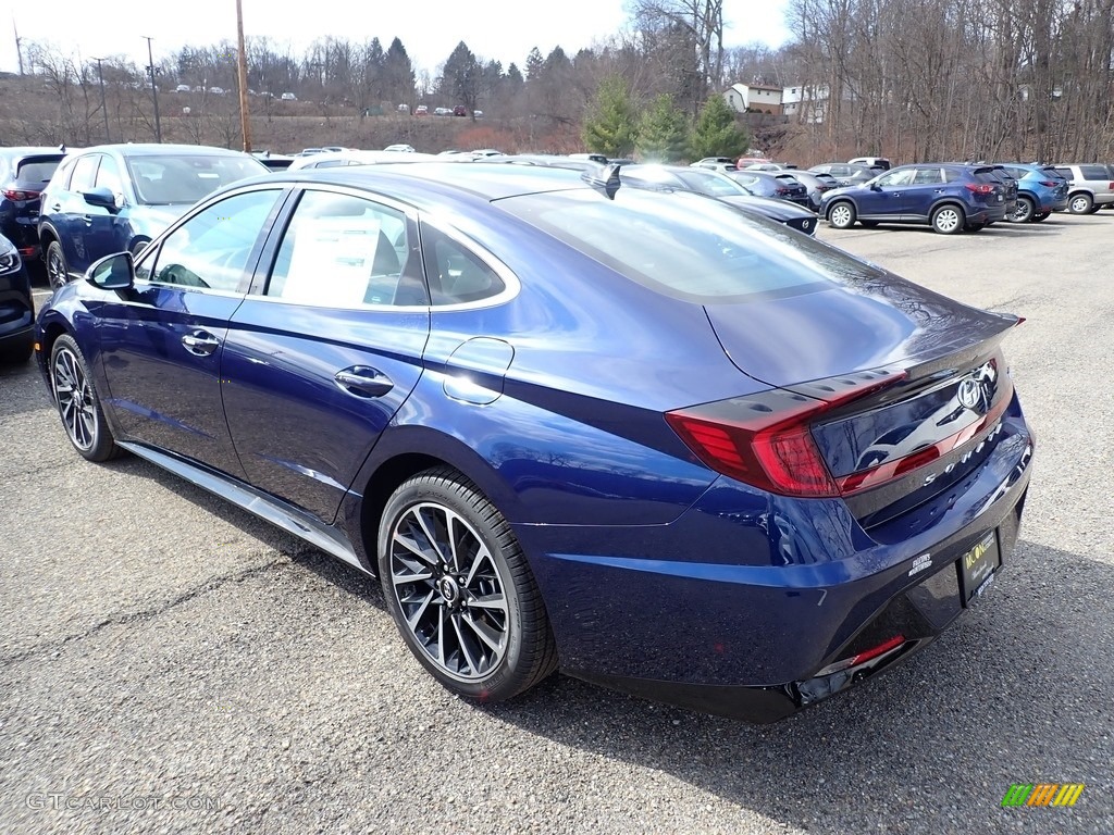 2020 Sonata SEL Plus - Stormy Sea / Black photo #6