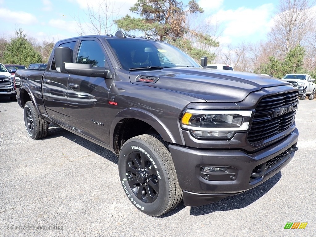 2020 2500 Laramie Crew Cab 4x4 - Granite Crystal Metallic / Black photo #7