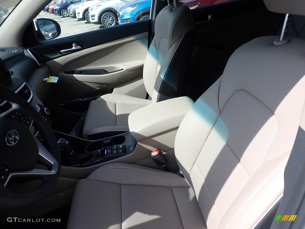 2020 Tucson Ultimate AWD - Cream White Pearl / Beige photo #10