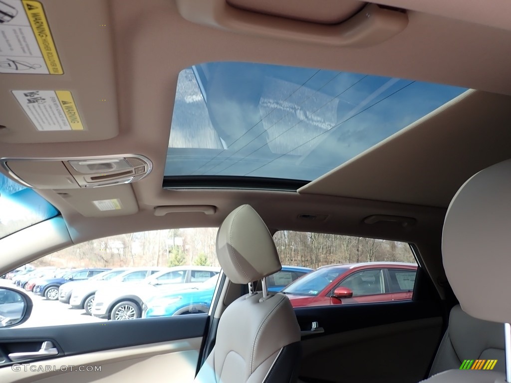 2020 Tucson Ultimate AWD - Cream White Pearl / Beige photo #13