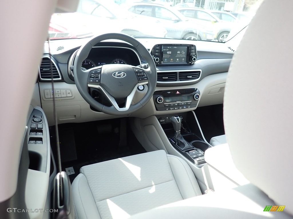 2020 Tucson Sport AWD - Cream White Pearl / Gray photo #9