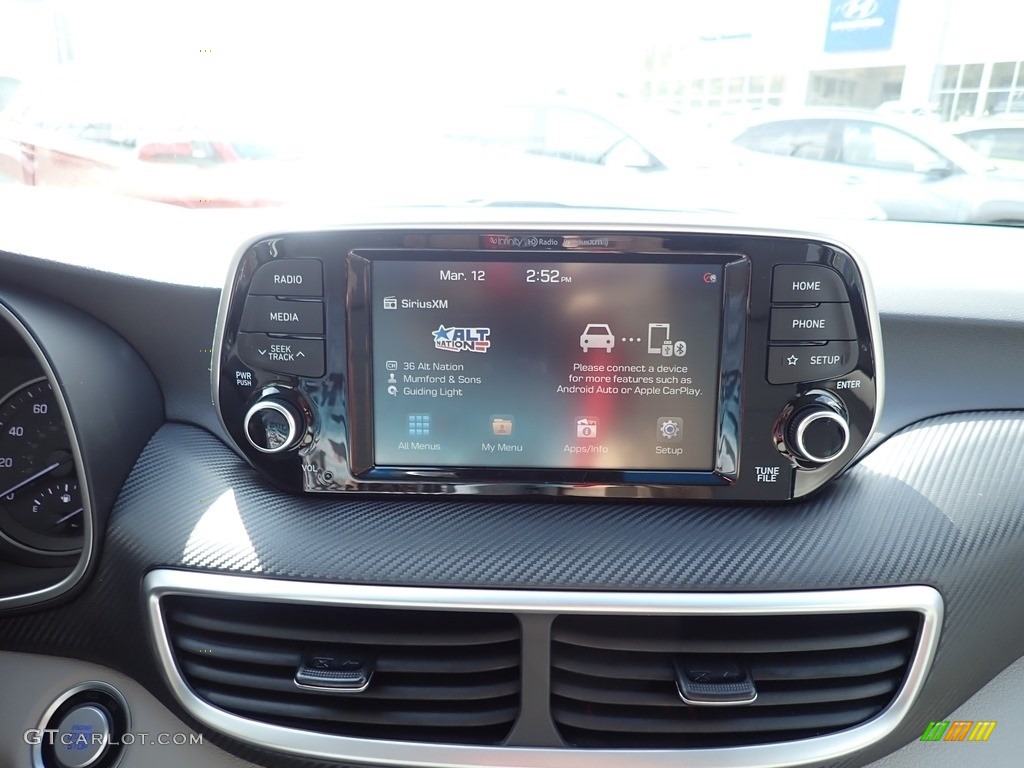 2020 Tucson Sport AWD - Cream White Pearl / Gray photo #13
