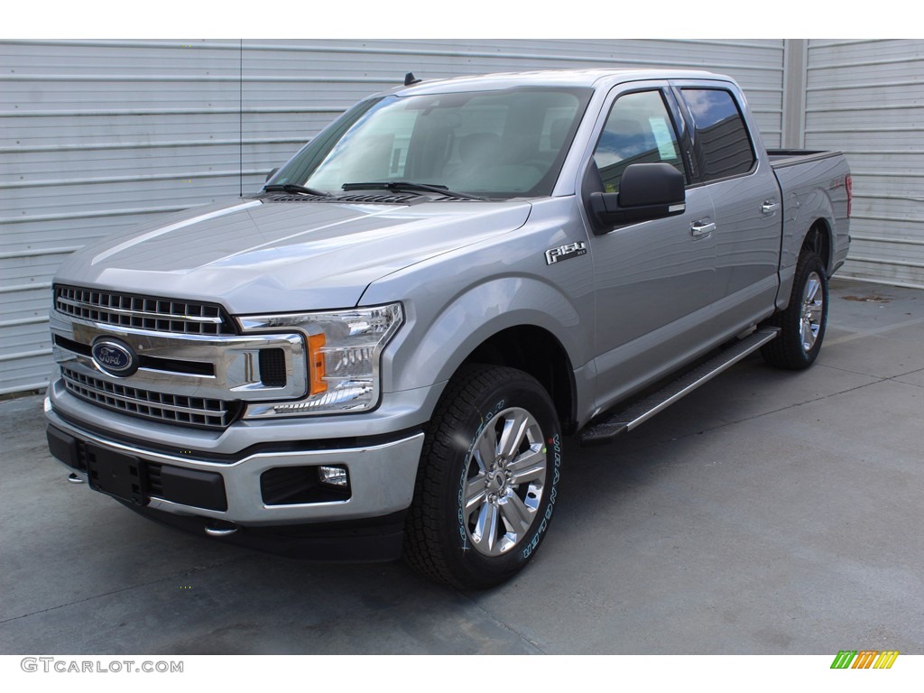 2020 F150 XLT SuperCrew 4x4 - Iconic Silver / Medium Earth Gray photo #4