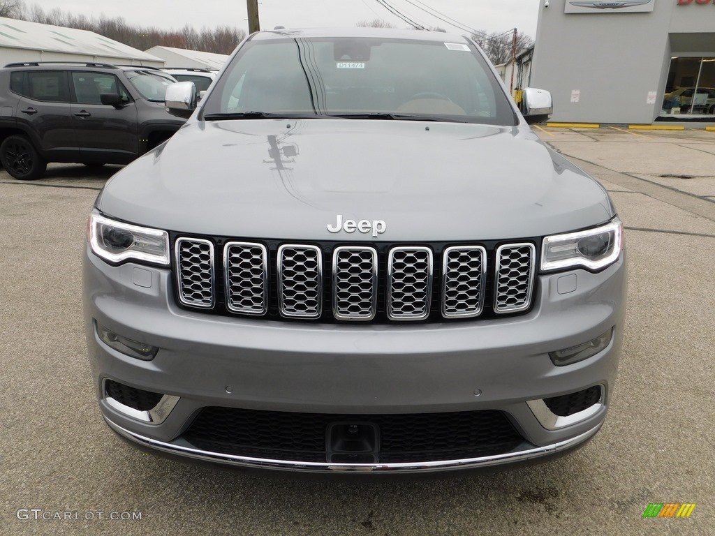2020 Grand Cherokee Summit 4x4 - Billet Silver Metallic / Dark Sienna Brown/Black photo #4