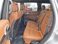 2020 Jeep Grand Cherokee Dark Sienna Brown/Black Interior Rear Seat Photo