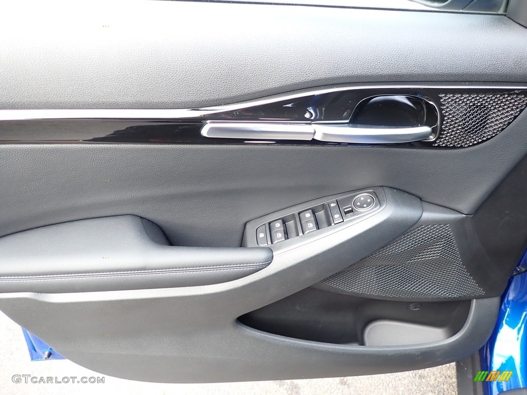 2021 Kia Seltos S Black Door Panel Photo #137570545