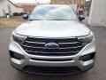 2020 Iconic Silver Metallic Ford Explorer XLT 4WD  photo #9