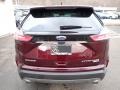 2020 Burgundy Velvet Metallic Tinted Ford Edge Titanium AWD  photo #3