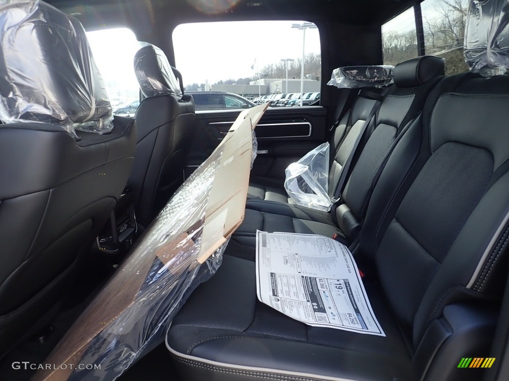 2020 1500 Laramie Crew Cab 4x4 - Diamond Black Crystal Pearl / Black photo #13