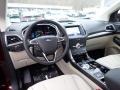 2020 Burgundy Velvet Metallic Tinted Ford Edge Titanium AWD  photo #16