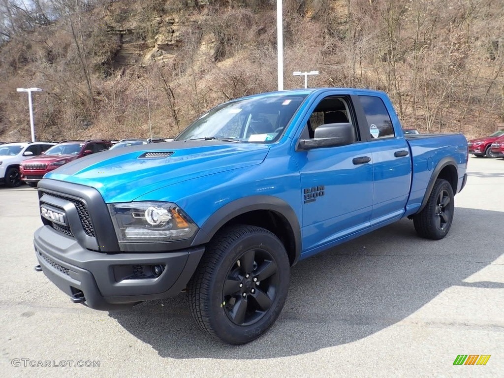 2020 Hydro Blue Pearl Ram 1500 Classic Warlock Quad Cab 4x4 137560068 