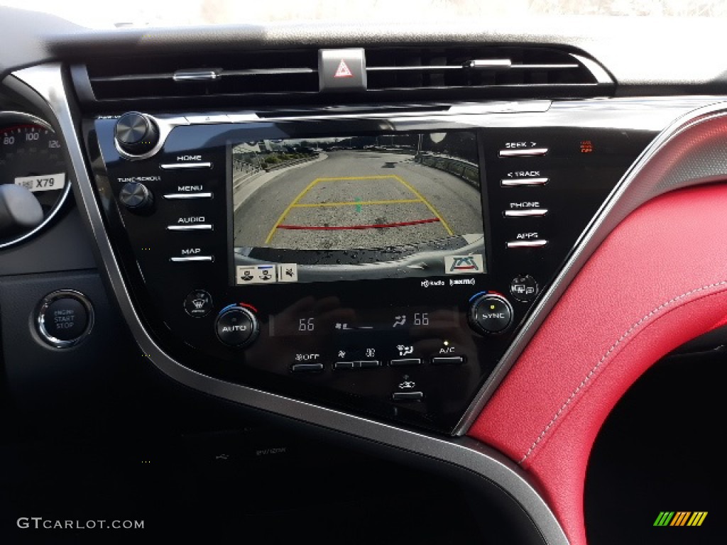 2020 Camry XSE - Celestial Silver Metallic / Cockpit Red photo #12