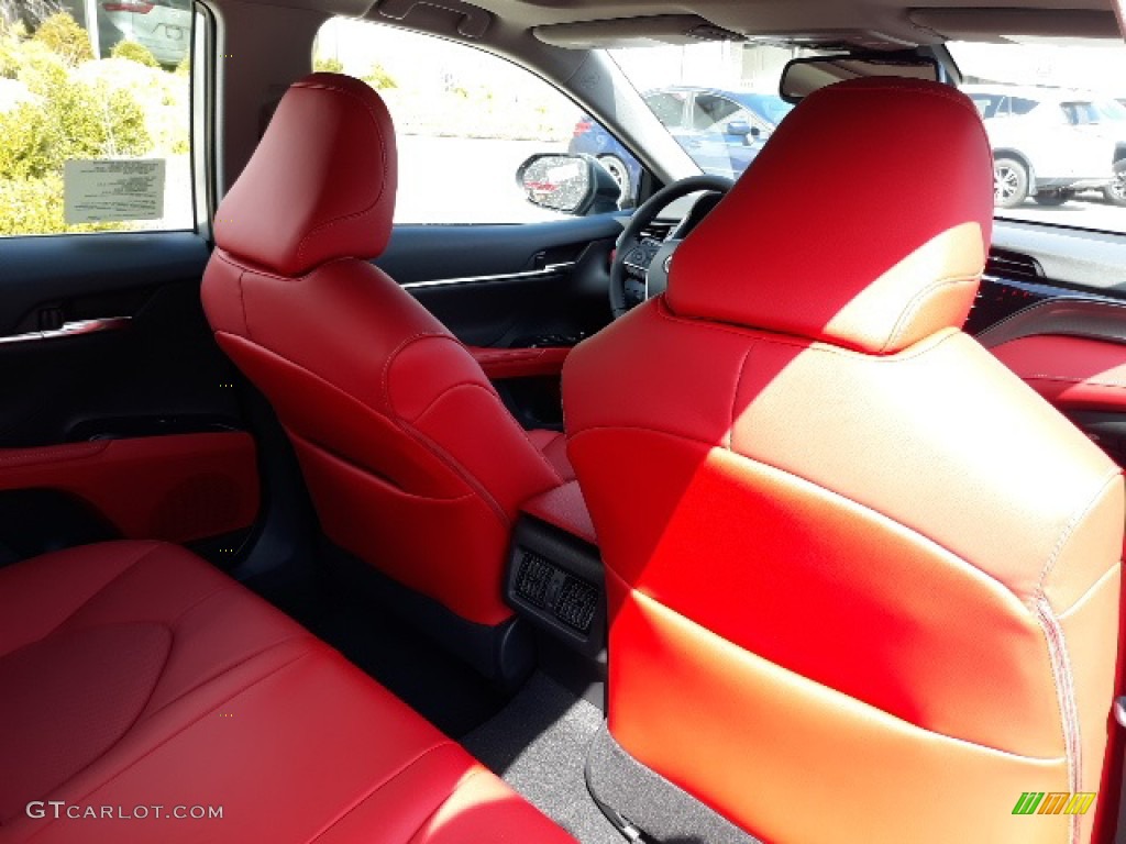 2020 Camry XSE - Celestial Silver Metallic / Cockpit Red photo #33