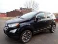 2020 Shadow Black Ford EcoSport Titanium  photo #7