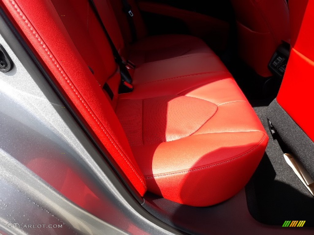 2020 Camry XSE - Celestial Silver Metallic / Cockpit Red photo #36