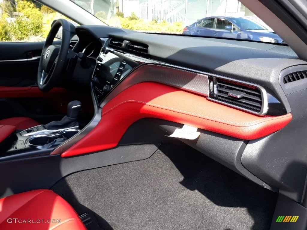 2020 Camry XSE - Celestial Silver Metallic / Cockpit Red photo #38