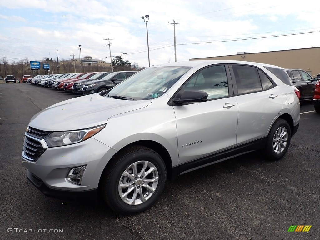 Silver Ice Metallic 2020 Chevrolet Equinox LS AWD Exterior Photo #137573962