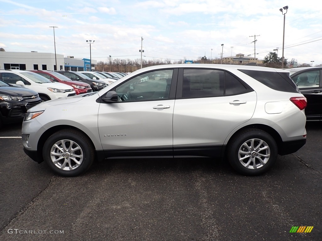 Silver Ice Metallic 2020 Chevrolet Equinox LS AWD Exterior Photo #137573986
