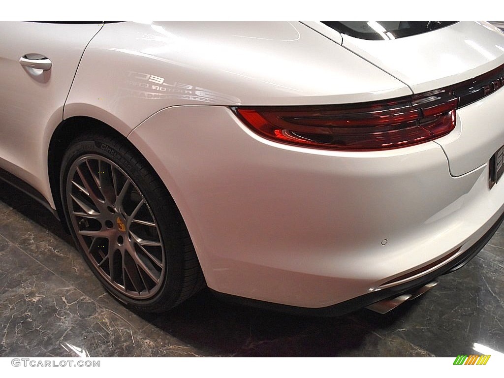 2017 Panamera 4S - White / Saddle Brown photo #8