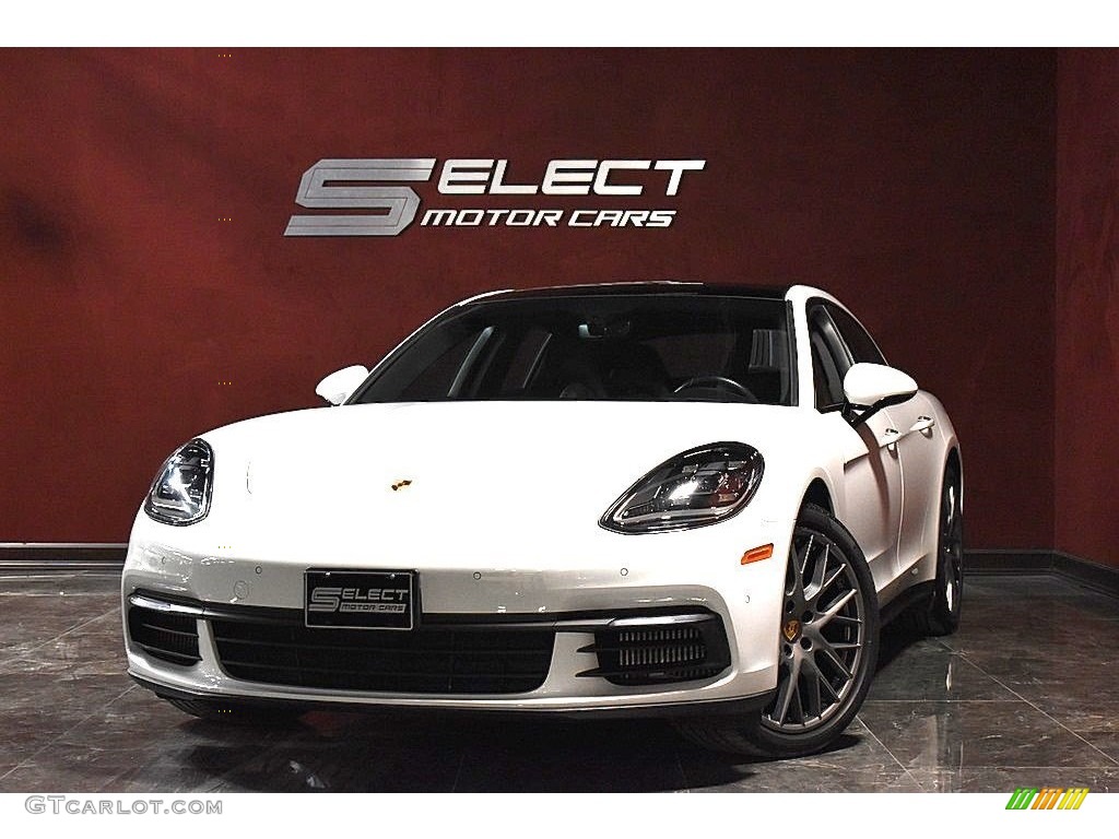 2017 Panamera 4S - White / Saddle Brown photo #11