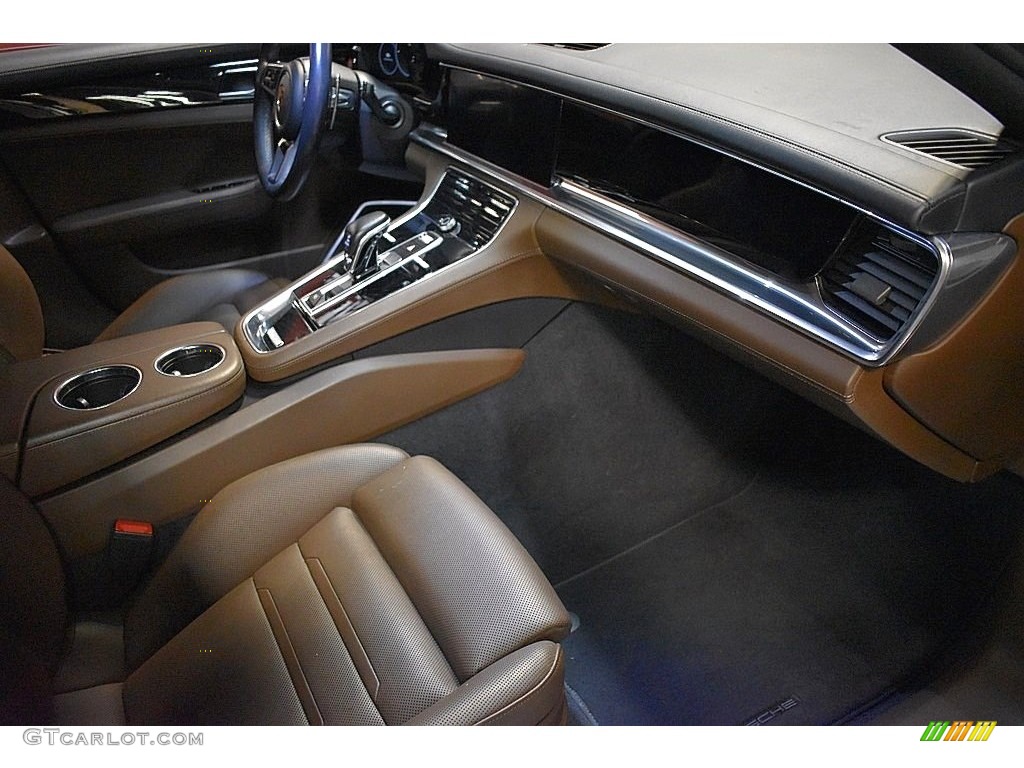 2017 Panamera 4S - White / Saddle Brown photo #17