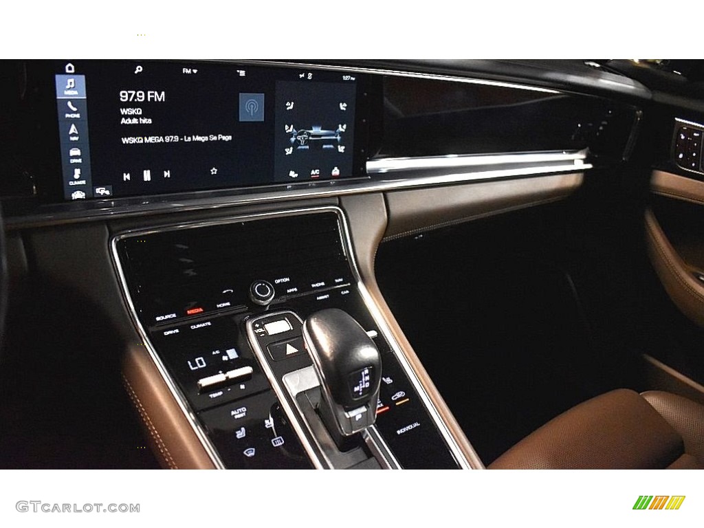 2017 Panamera 4S - White / Saddle Brown photo #24