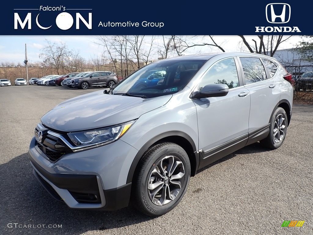 2020 CR-V EX AWD - Sonic Gray Pearl / Black photo #1