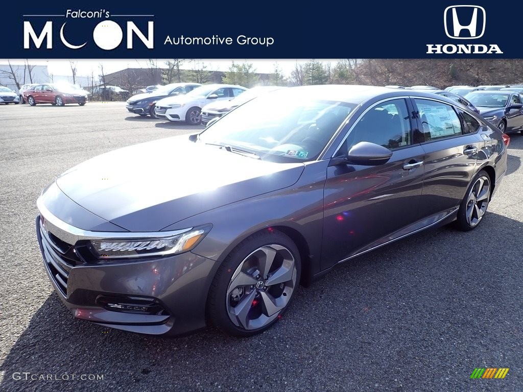 2020 Accord Touring Sedan - Modern Steel Metallic / Black photo #1