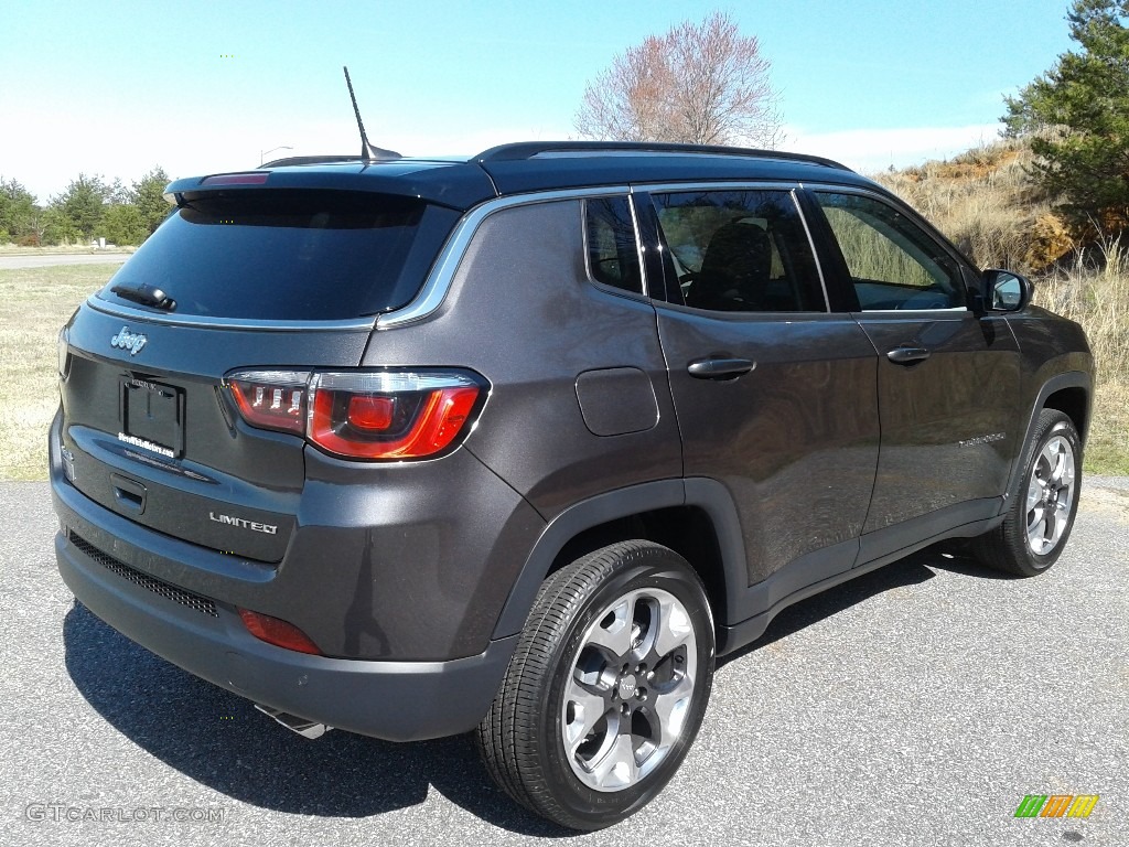 2020 Compass Limted 4x4 - Granite Crystal Metallic / Ski Gray/Black photo #6