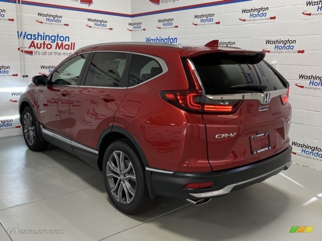 2020 CR-V Touring AWD - Radiant Red Metallic / Gray photo #6