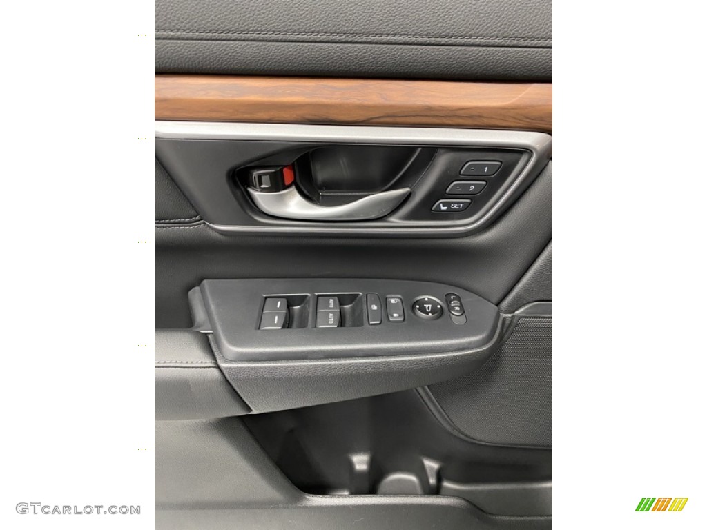 2020 CR-V Touring AWD Hybrid - Modern Steel Metallic / Black photo #12