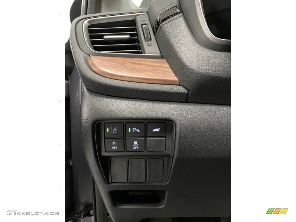 2020 CR-V Touring AWD Hybrid - Modern Steel Metallic / Black photo #13