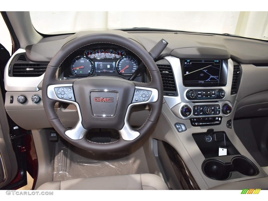 2020 Yukon SLT 4WD - Crimson Red Tintcoat / Cocoa/Dune photo #6