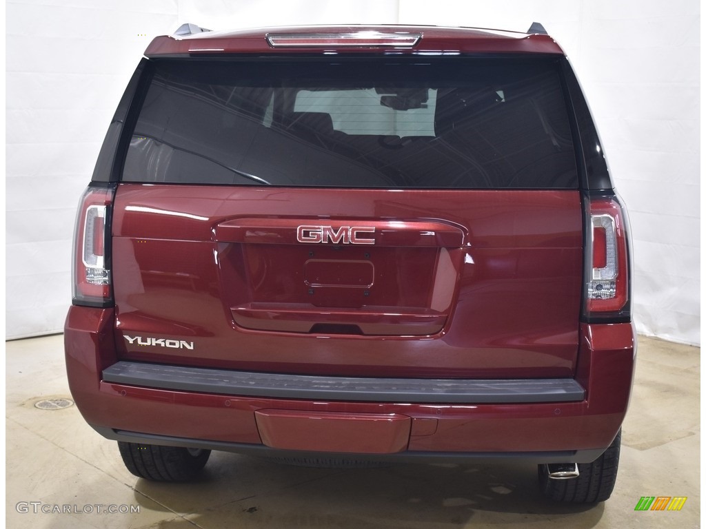 2020 Yukon SLT 4WD - Crimson Red Tintcoat / Cocoa/Dune photo #12