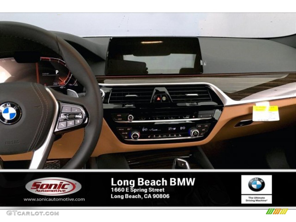 2020 5 Series 530i Sedan - Alpine White / Cognac photo #5