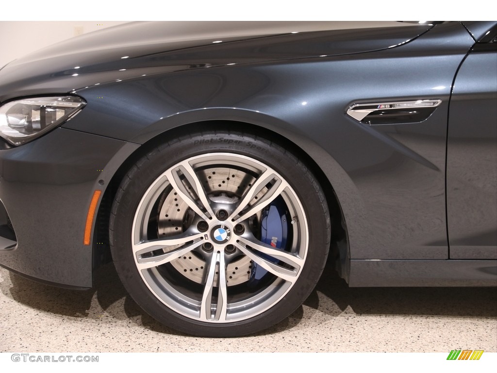 2013 M6 Coupe - Singapore Grey Metallic / BMW Individual Platinum/Black photo #25