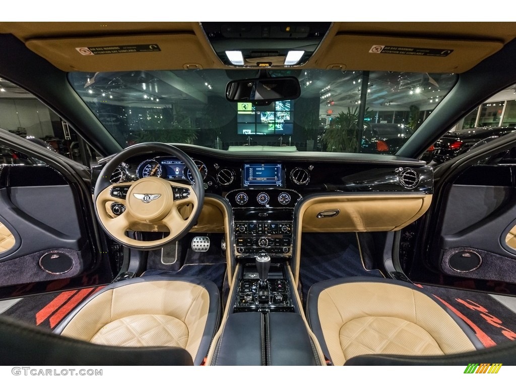 2016 Bentley Mulsanne Speed Newmarket Tan Dashboard Photo #137583307
