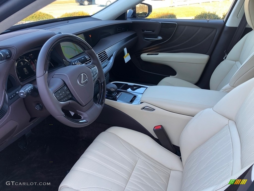 Parchment Interior 2020 Lexus LS 500 AWD Photo #137583844