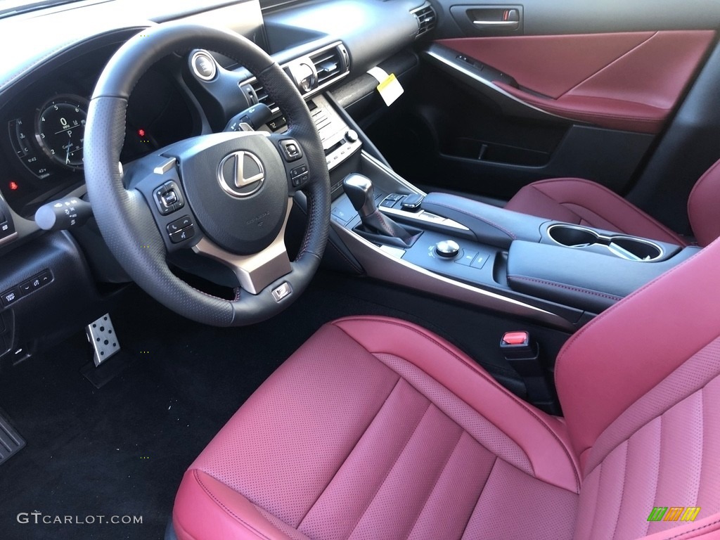 Rioja Red Interior 2020 Lexus IS 300 AWD Photo #137583937