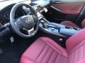2020 Lexus IS Rioja Red Interior Front Seat Photo