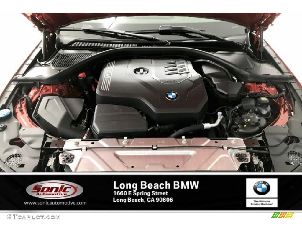 2020 3 Series 330i Sedan - Sunset Orange Metallic / Black photo #8