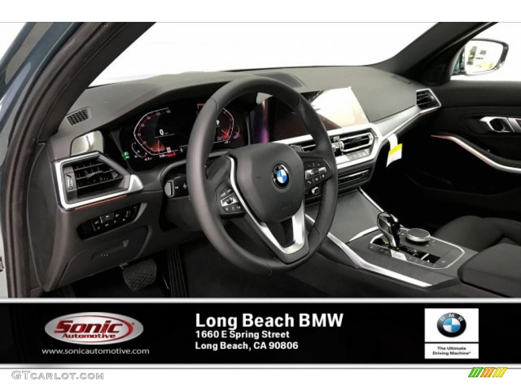 2020 3 Series 330i Sedan - Blue Ridge Mountain Metallic / Black photo #4