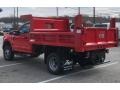 2020 Race Red Ford F350 Super Duty XL Regular Cab 4x4 Chassis Dump Truck  photo #6