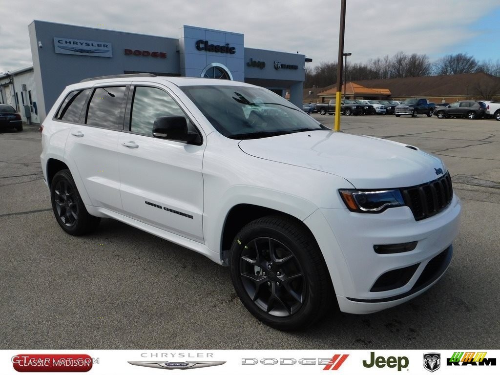 Bright White Jeep Grand Cherokee