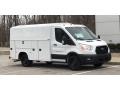 Oxford White - Transit Van 350 Cutaway Utility Photo No. 2
