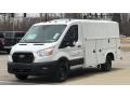 Oxford White - Transit Van 350 Cutaway Utility Photo No. 4