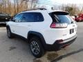 2020 Bright White Jeep Cherokee Trailhawk 4x4  photo #7